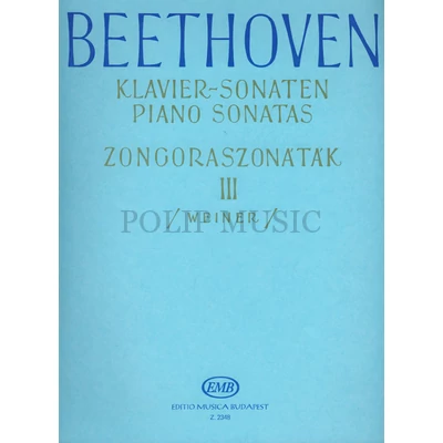 Weiner Leó, Beethoven Ludwig van Zongoraszonáták 3