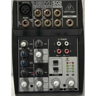 Behringer Xenyx 502 analóg keverő (Használt cikkek)