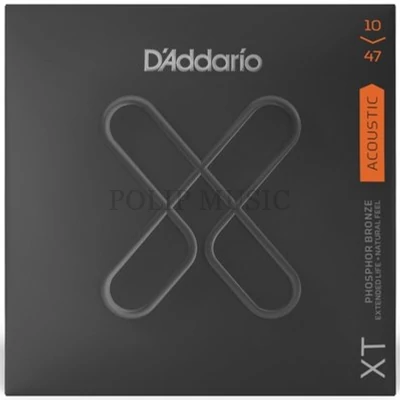 D'addario XTAPB1047-3P Extra Light  Phosphore Bronze 10-47 akusztikus gitárhúr szett