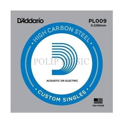 D'addario PL009 különálló elektromos - akusztikus gitárhúr