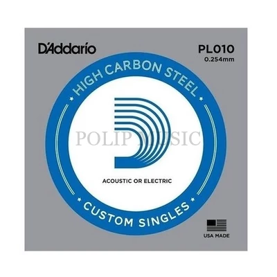 D'addario PL010 különálló elektromos - akusztikus gitárhúr