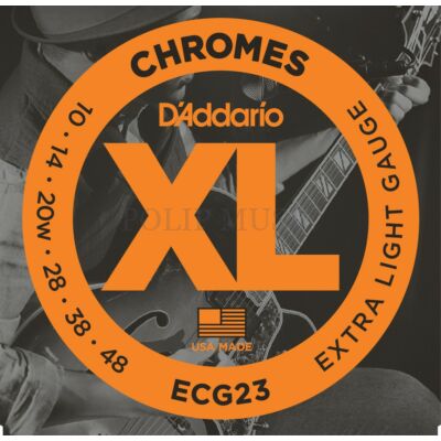 D’Addario ECG23 Extra Light 010-048 elektromos gitárhúr szett