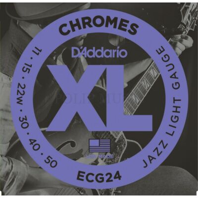 D’Addario ECG24 Jazz Light 011-050 elektromos gitárhúr szett