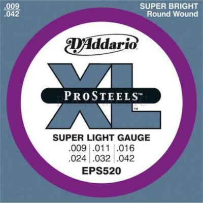 D’Addario EPS520 Super Light 009-042 elektromos gitárhúr