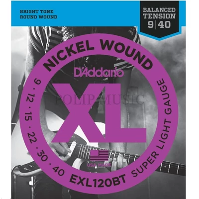 D’Addario EXL120 BT Super Light 009-040 elektromos gitárhúr szett