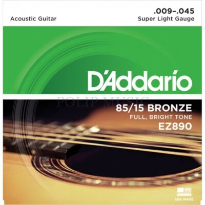 D’Addario EZ 890 Super Light 009-045 akusztikus húr