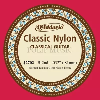 D'addario J2702 B2nd különálló nylon gitárhúr