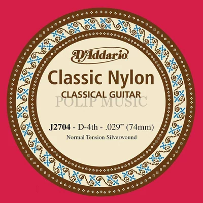 D'addario J2704 D-4th különálló nylon gitárhúr