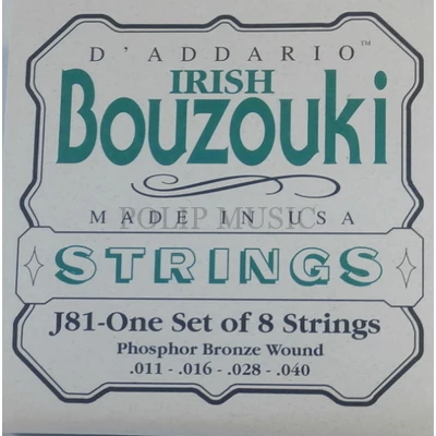 D’Addario J81buzuki húr