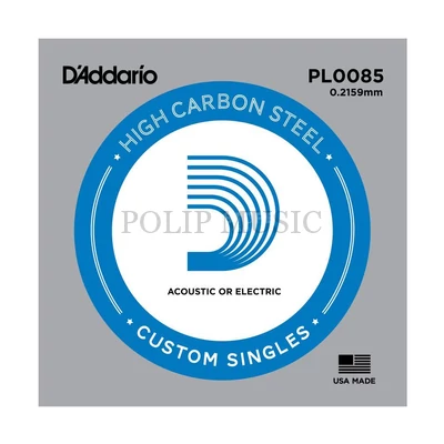 D'addario PL0085 különálló akusztikus-elektomos gitárhúr