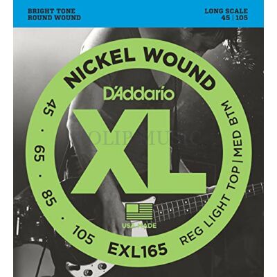 D’Addario EXL165 Medim 045-105 basszusgitár húr szett