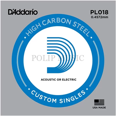 D'addario PL018 különálló elektromos - akusztikus gitárhúr