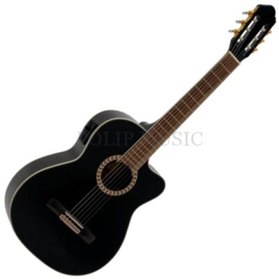 Dimavery  CN-600E BK elektro-klasszikus gitár