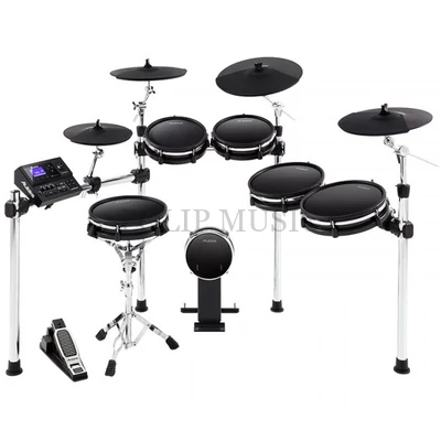 Alesis DM10 MKII Pro Kit Prémium 10-részes Elektronikus Dobszett Hálóbőr Felületekkel