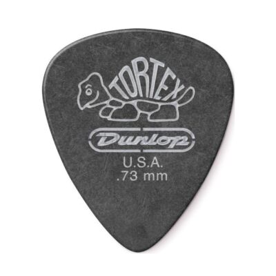 Dunlop 488R Tortex Black Standard Pengető 0,73mm