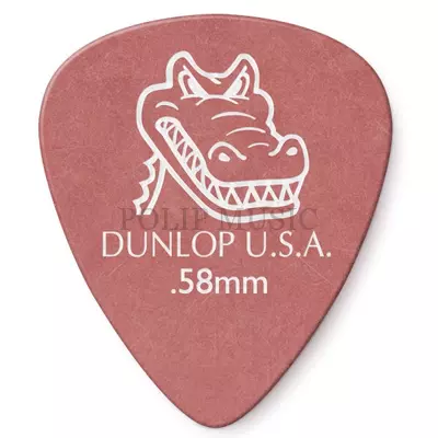 Dunlop 417R Gator Grip Standard pengető 0,58mm