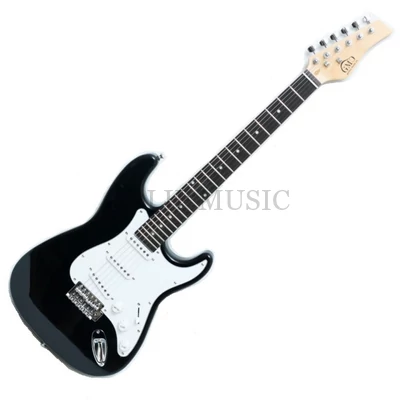 GMC EGS111 Stratocaster Black elektromos gitár