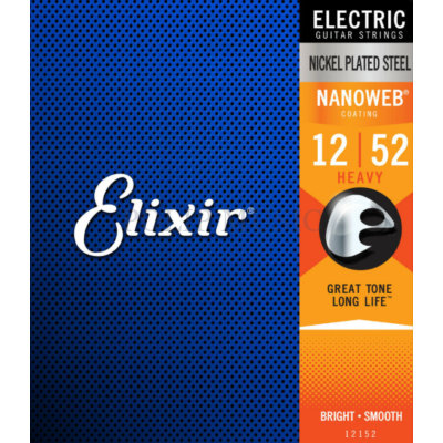 Elixir 12152 NanoWeb heavey 012-052 elektromos gtárhúr