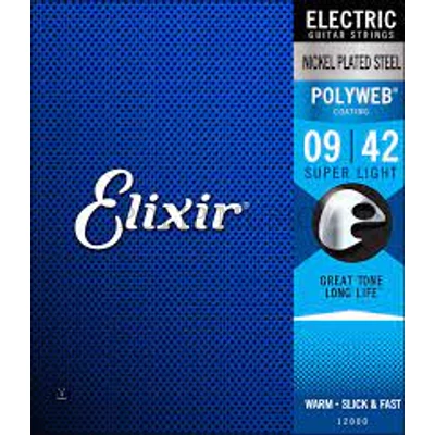 Elixir PolyWeb (12000) 9-42 Super Light elektromos húr szett