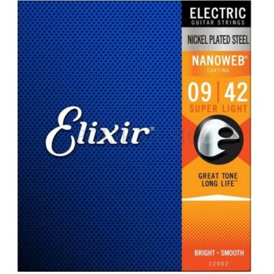 Elixir 12002 Nanoweb Super Light 009-042 elektromos gitárhúr