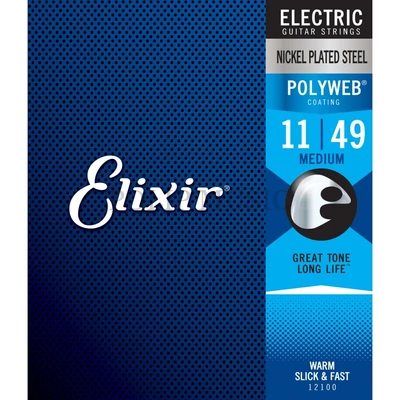 Elixir PolyWeb (12100) 11-49 Medium elektromos húr szett