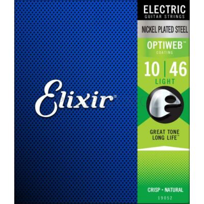 Elixir 19052 Optiweb Light 010-046 elektromos húr szett