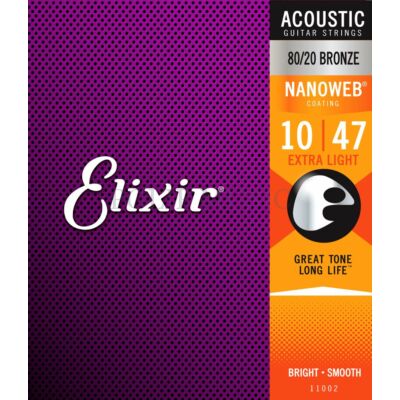 Elixir 11002 Extra Light 010-047 akusztikus húr