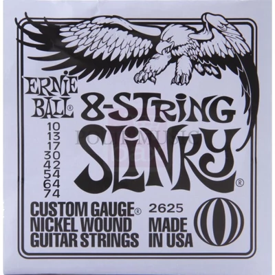 Ernie Ball 2625-8 Custom Light 010-074 elektromos gitárhúr szett