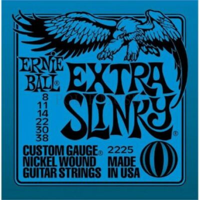 Ernie Ball 2225 Extra Slinky 008-038 elektromos gitárhúr