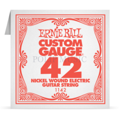 Ernie Ball 042 Single Nickel Wound különálló elektromos gitárhúr