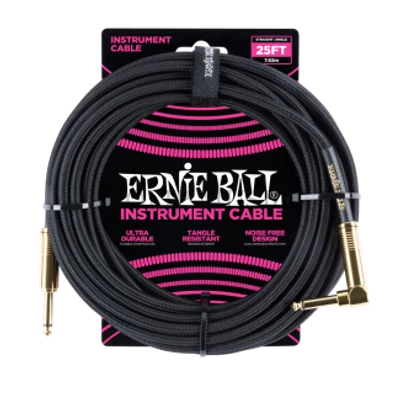 ErnieBall 6058 szövet hangszerkábel 7,65m