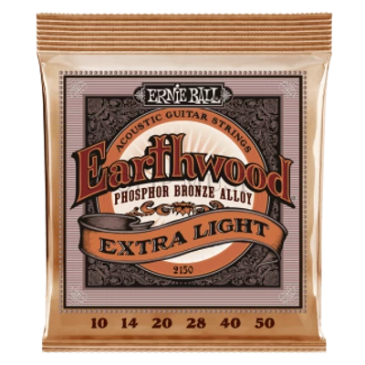 Ernie Ball 2150  Light Earthwood Phosphor Bronze 010-050 akusztikus húr szett