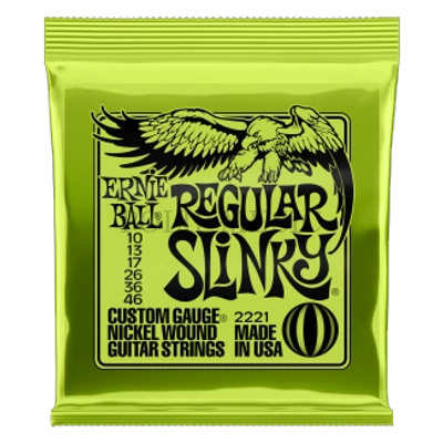 Ernie Ball 2221 Nickel Wound Regular Slinky 010-046 elektromos gitárhúr szett