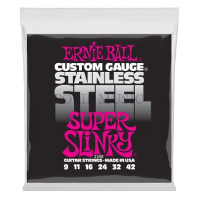 Ernie Ball 2248 Stainless Steel Slinky 009-042 elektromos gitárhúr szett