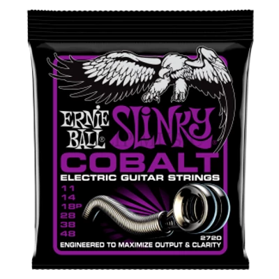 Ernie Ball 2720 Cobalt Power Slinky 011-048 elektromos gitárhúr szett