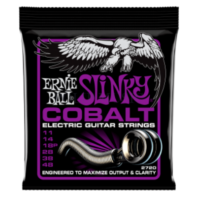 Ernie Ball 2720 Cobalt Power Slinky 011-048 elektromos gitárhúr szett