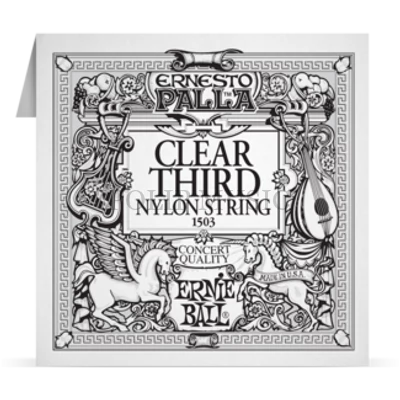 Ernie Ball Classical Single Clear G3 különálló nylon gitárhúr