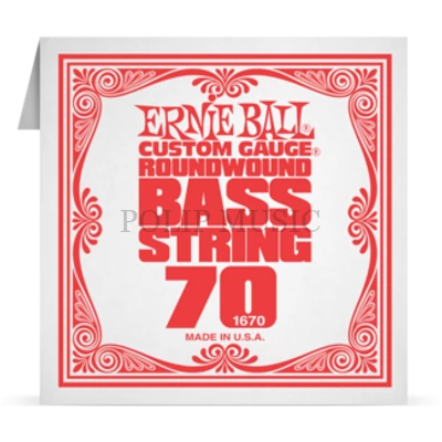 Ernie Ball Nickel Wound Bass 070 különálló basszusgitár húr