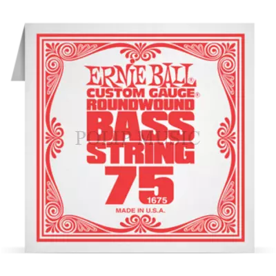 Ernie Ball Nickel Wound Bass 075 különálló basszusgitár húr