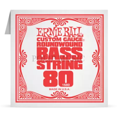 Ernie Ball Nickel Wound Bass 080 különálló basszusgitár húr