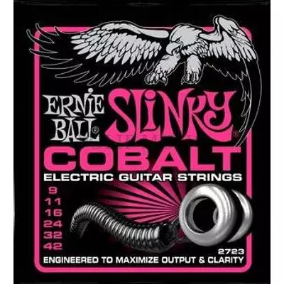 Ernie Ball 2723 Cobalt Custom Light 009-042 elektromos gitárhúr szett