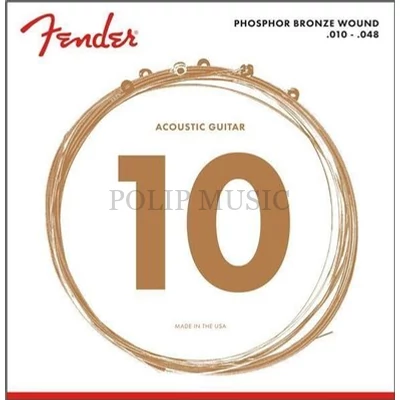 Fender 60 Phosphor Bronze XL Extra Light 010-048 akusztikus húr szett