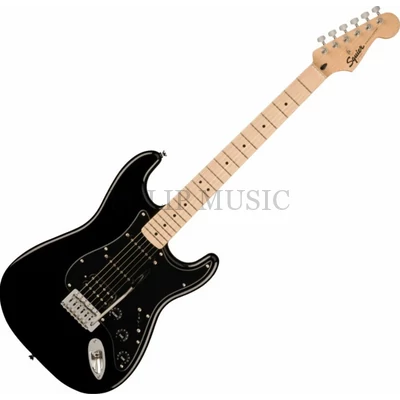 Fender Squier Sonic Stratocaster HSS MN Black elektromos gitár