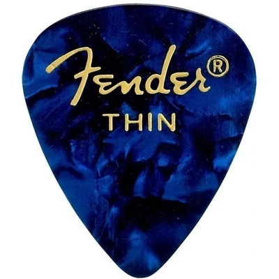 Fender 351 Shape Premium Pick Blue Moto pengető Thin