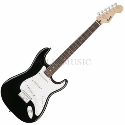Fender Squier Bullet Stratocaster HT IL Fekete Elektromos gitár