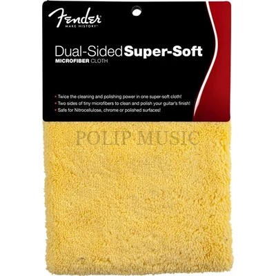 Fender Super-Soft, Dual-Sided Microfiber Cloth mikroszálas kendő