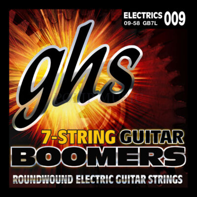 GHS GB7L Boomers extra Light 009-058 7 húros elektromos gitárhúr