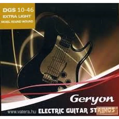 Geryon DGS 9/42 Extra Light 009-042 Nickel Round Wound elektromos gitárhúr szett