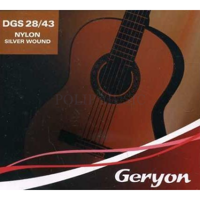 Geryon DGS-28-43 Silver Wound klasszikus gitárhúr szett