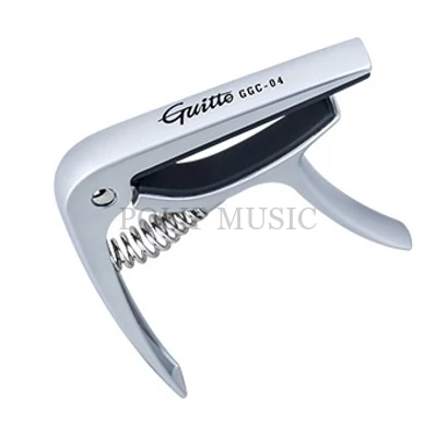 Guitto GGC-04 Silver klasszikus gitár capo